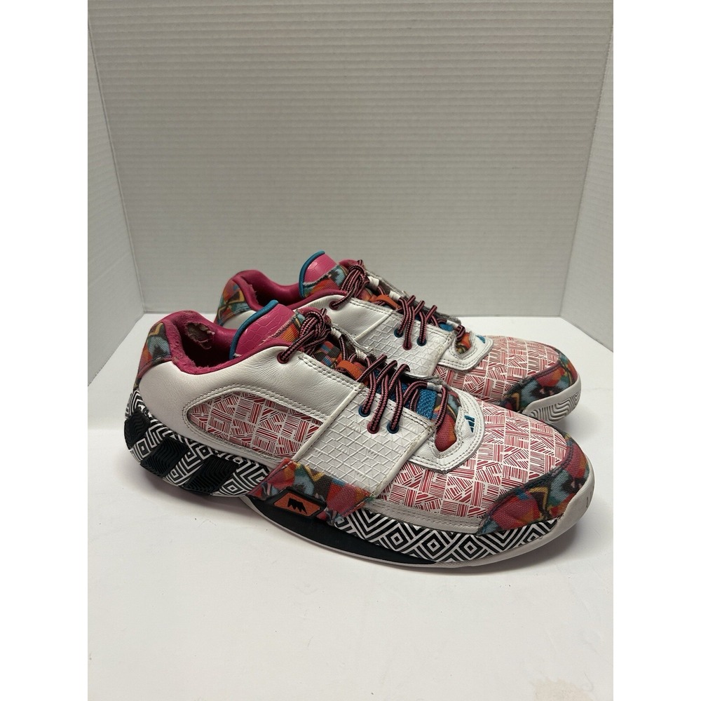 Adidas Gil Zero Restomod UNDRCRWN Men's Sz 11 Multicolor Pink White Basketball